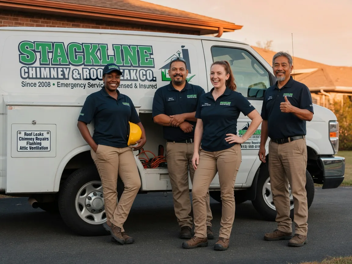 Chimney flashing repair company in Cold Spring, MN